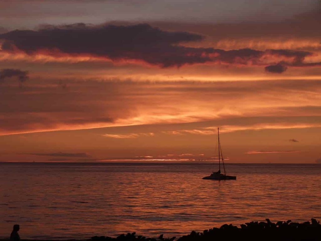 kamaole-beach-park-sunset